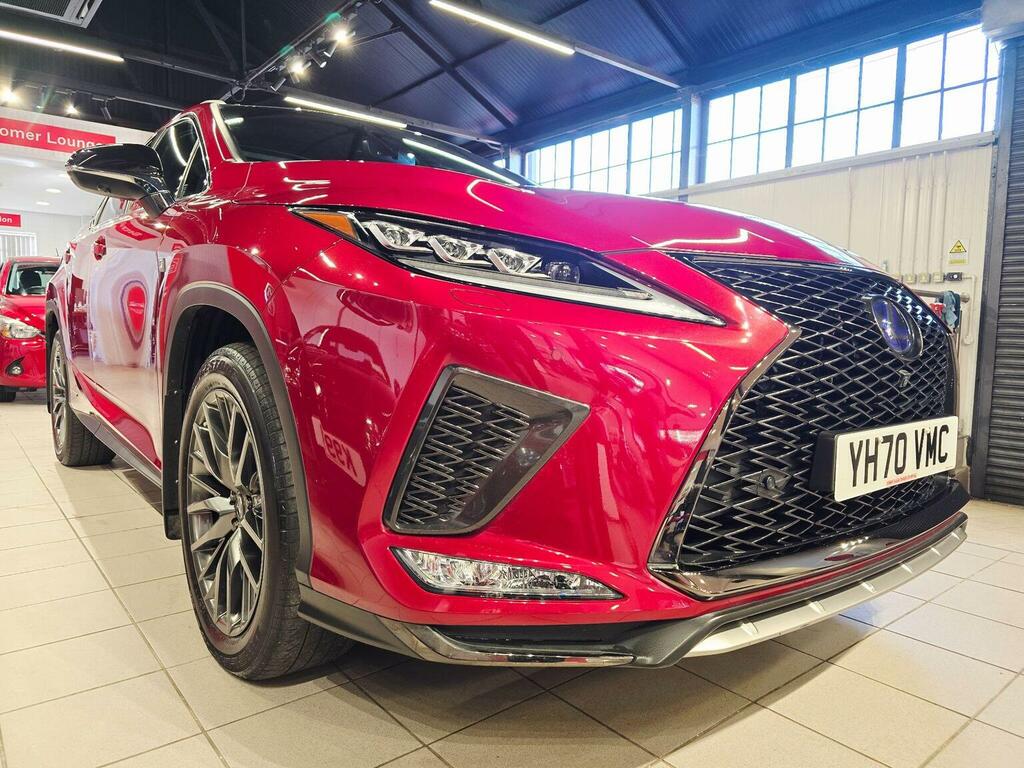 Lexus RX 3.5 450H V6 F Sport Suv Hybrid E-cvt 4W Red #4