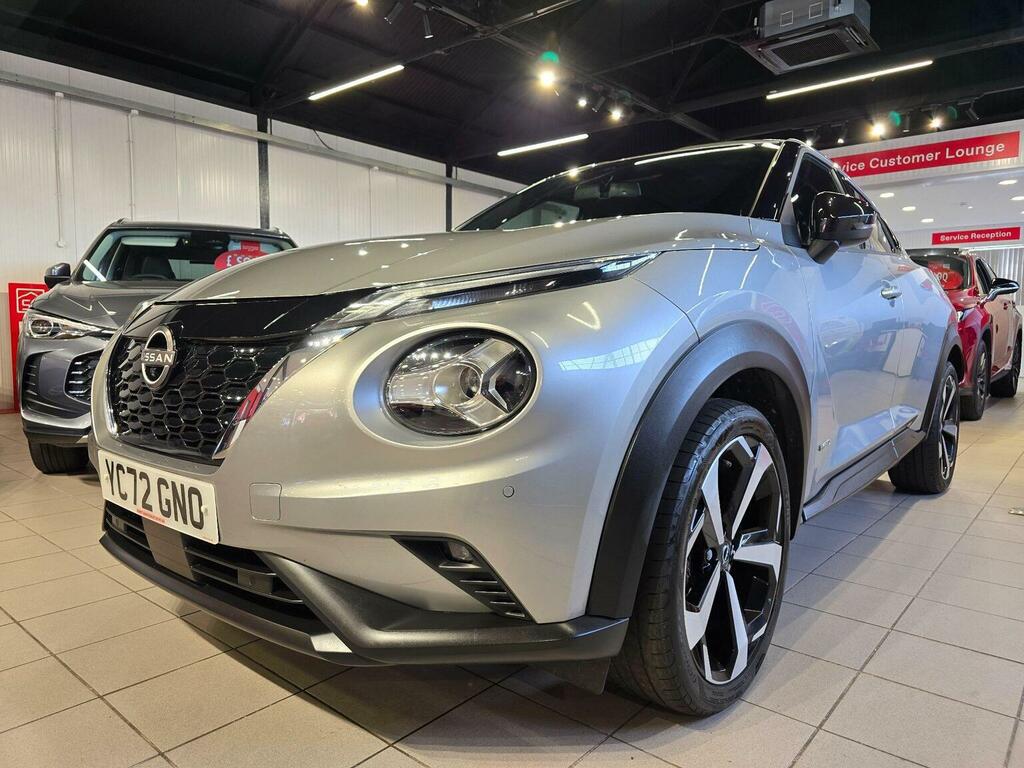 Nissan Juke 1.6 Tekna Suv Hybrid Euro 6 143 P Silver #2