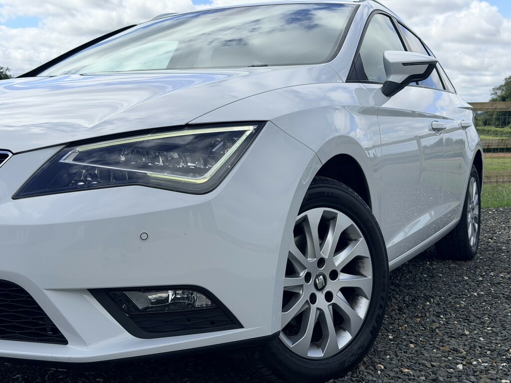Seat Leon 1.6 Tdi Cr Se White #2
