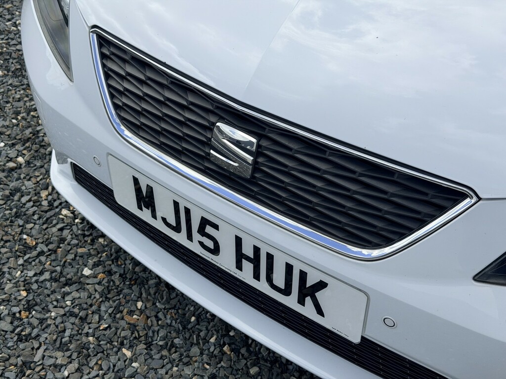 Seat Leon 1.6 Tdi Cr Se White #4