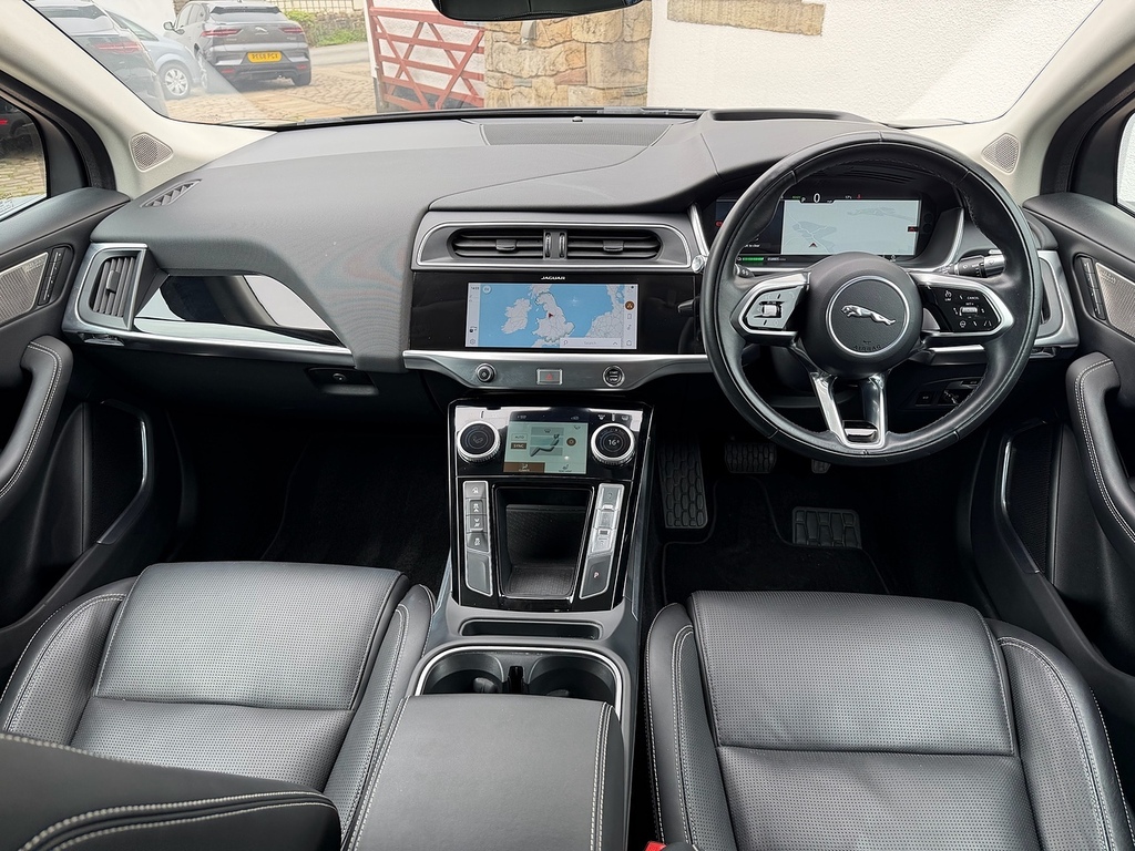 Jaguar I-Pace 400 Hse U734 Ulez KJ21ETZ Black #5