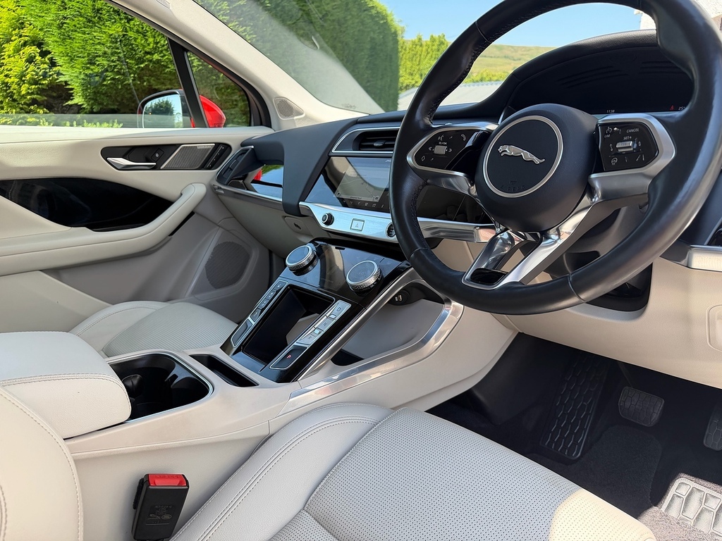 Jaguar I-Pace 400 Se U737 Ulez AE19NUB Red #3