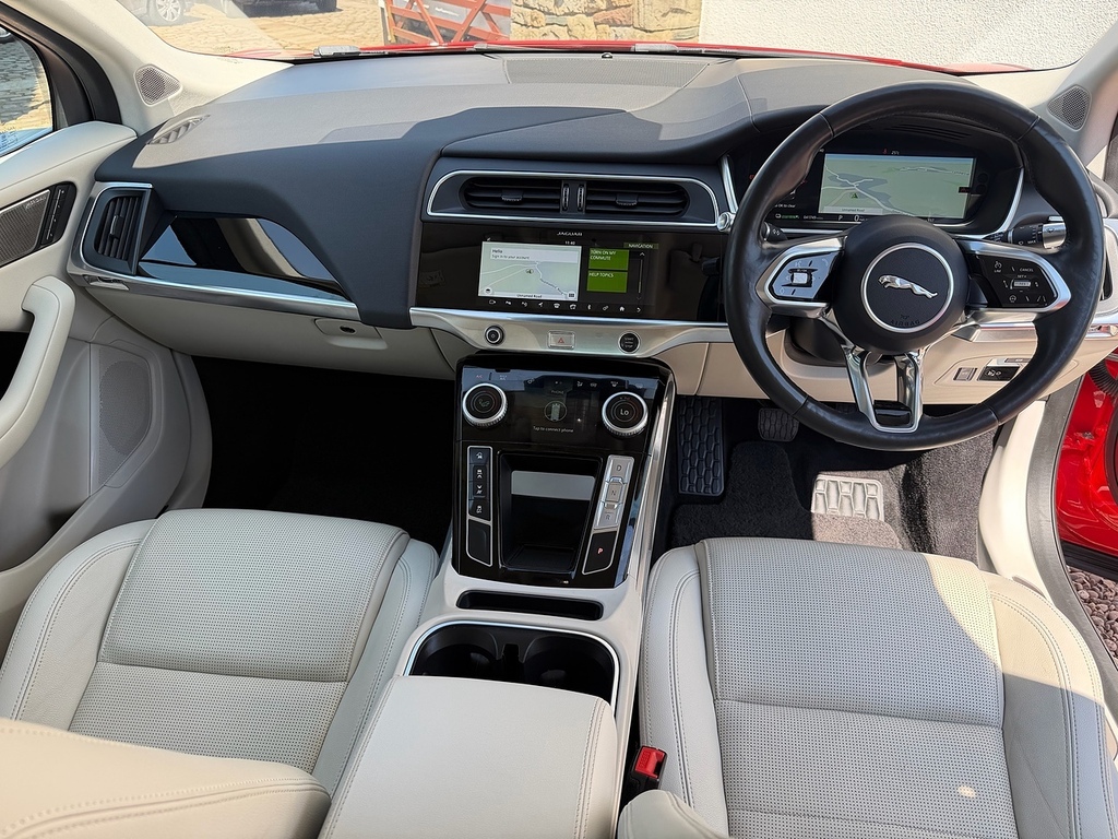 Jaguar I-Pace 400 Se U737 Ulez Red