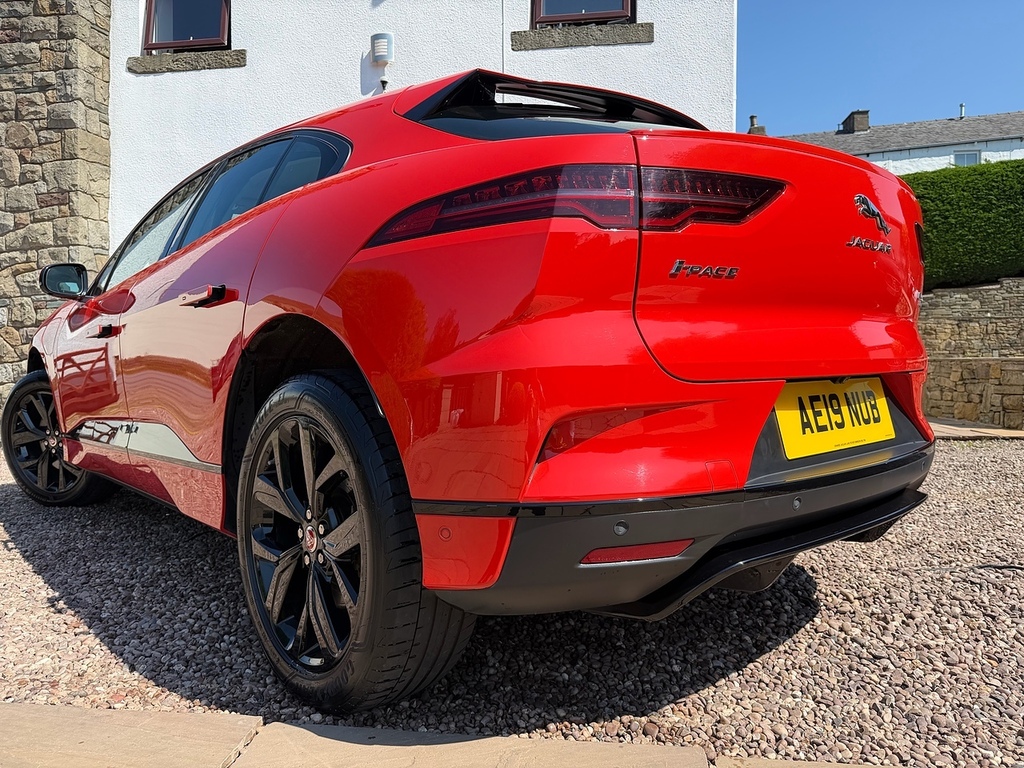 Jaguar I-Pace 400 Se U737 Ulez AE19NUB Red #2
