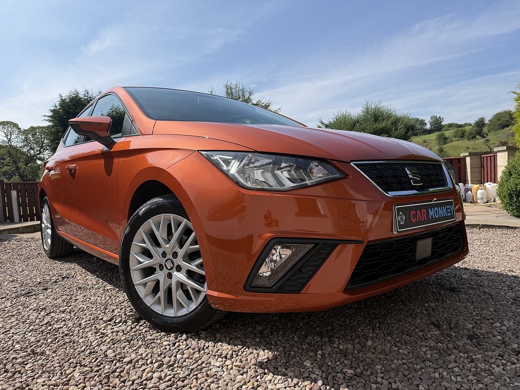 Seat Ibiza Mpi Se Technology U738 Ulez FG69UNK Orange #4