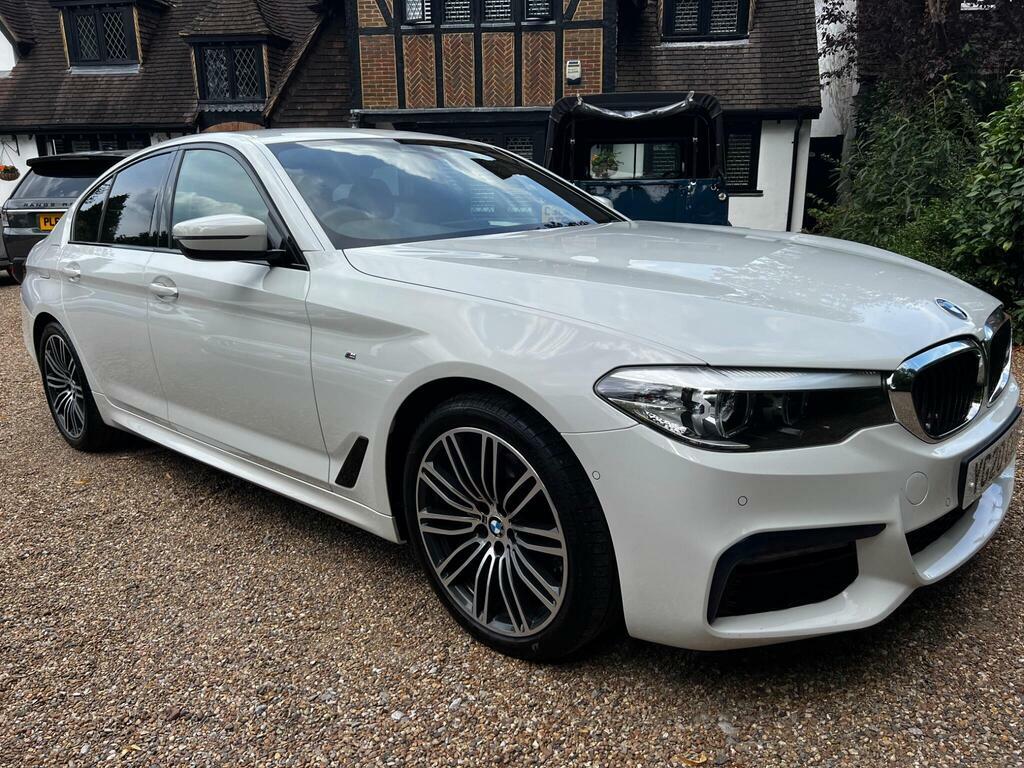 BMW 5 Series 2.0 520D Mht M Sport Euro 6 S S White
