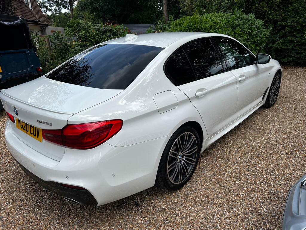 BMW 5 Series 520D Mht M Sport Step Black #7
