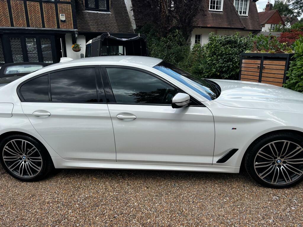 BMW 5 Series 520D Mht M Sport Step Black #8