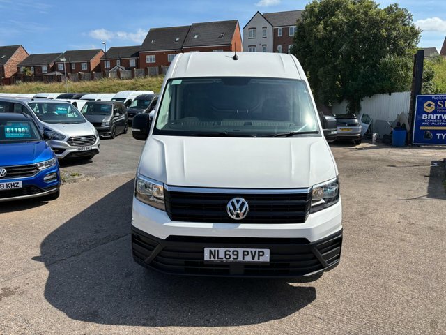 Volkswagen Crafter Tdi Cr35 Trendline Maxi NL69PVP White #2