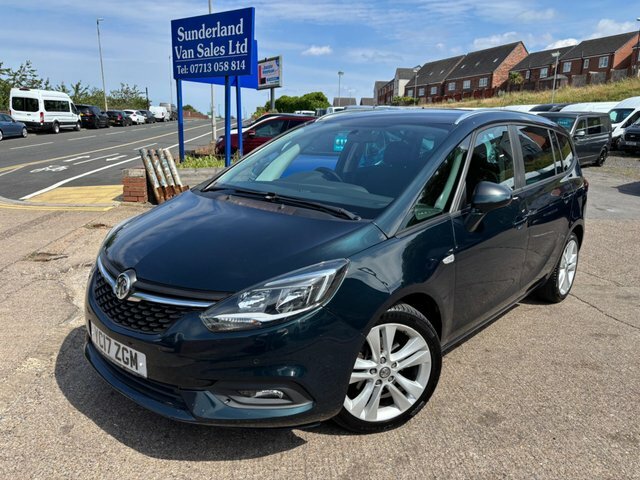 Vauxhall Zafira Tourer Turbo Sri Euro 6 Green