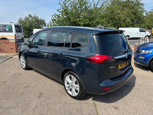 Vauxhall Zafira Tourer 1.4T Sri Nav White #11
