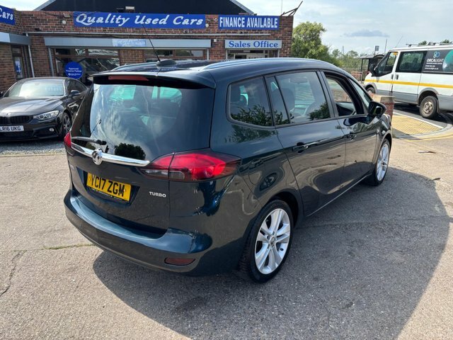 Vauxhall Zafira Tourer 1.4T Sri Nav White #9