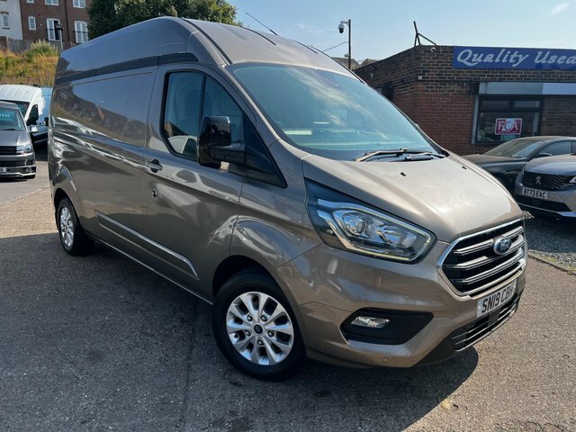 Ford Transit Custom 300 Ecoblue Limited L2 SN19CBH Silver #2