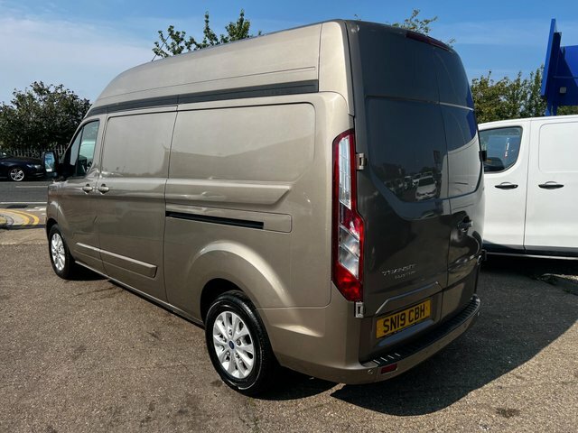 Ford Transit Custom 300 Ecoblue Limited L2 SN19CBH Silver #3