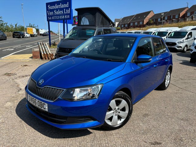 Skoda Fabia Tsi Se Euro 6 Blue