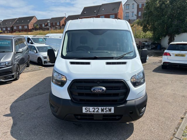 Ford Transit Custom 290 Ecoblue Leader Fwd SL22WSW White #2