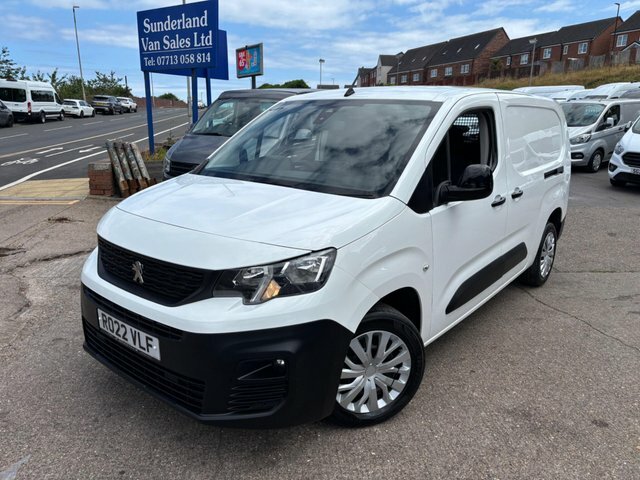 Peugeot Partner Bluehdi 850 Professional Long White