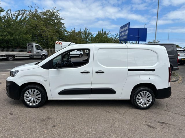 Peugeot Partner Bluehdi 850 Professional Long White #6