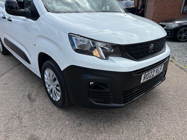 Peugeot Partner Bluehdi 850 Professional Long White #4