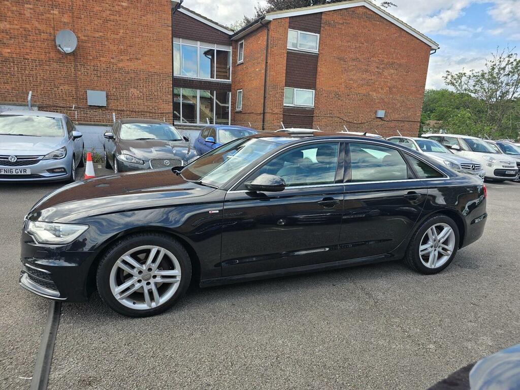 Audi A6 Saloon 2.0 Tdi S Line Multitronic Euro 5 Ss Black #4