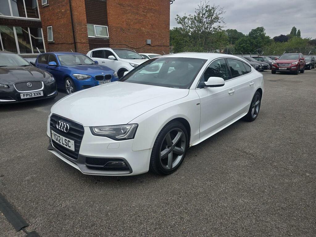 Audi A5 2.0 Tdi S Line Sportback Quattro Euro 5 Ss White
