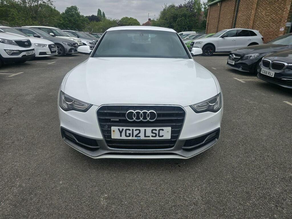Audi A5 2.0 Tdi S Line Sportback Quattro Euro 5 Ss YG12LSC White #2