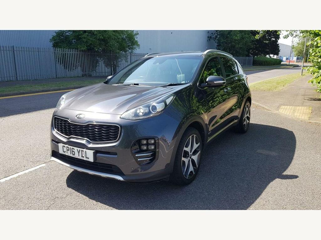 Kia Sportage 1.6 T-gdi Gt-line Awd Euro 6 Silver