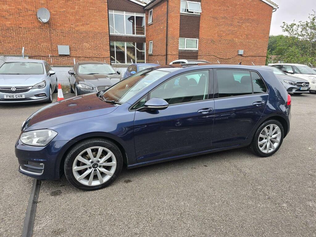 Volkswagen Golf 2.0 Tdi Bluemotion Tech Gt Dsg Euro 5 Ss Blue #4