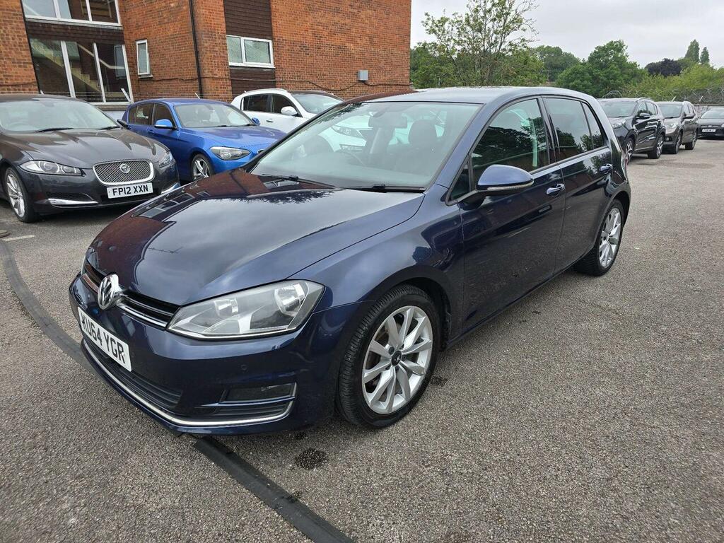 Volkswagen Golf 2.0 Tdi Bluemotion Tech Gt Dsg Euro 5 Ss Blue