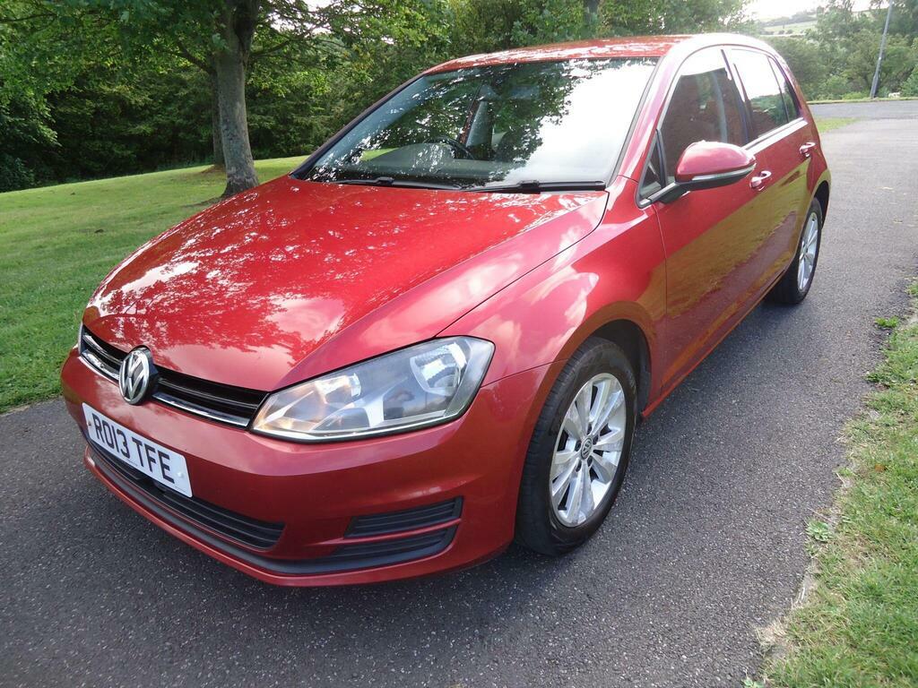 Volkswagen Golf 1.6 Tdi Bluemotion Tech Se Euro 5 S S Red
