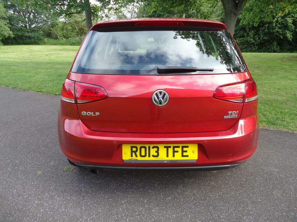 Volkswagen Golf 1.6 Tdi Bluemotion Tech Se Euro 5 S S Red #6