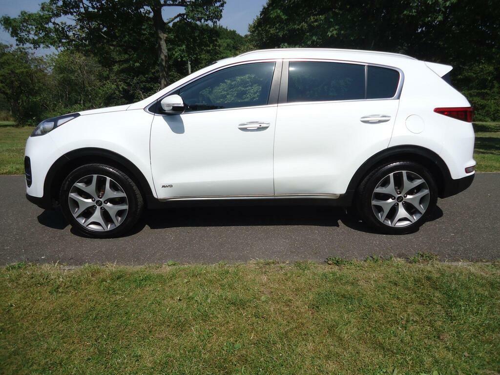 Kia Sportage 1.6 T-gdi Gt-line Awd Euro 6 MC66XGY White #2