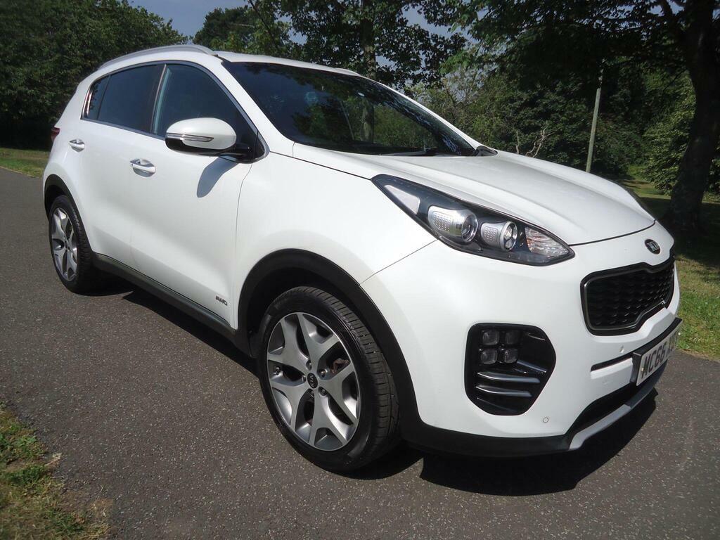 Kia Sportage 1.6 T-gdi Gt-line Awd Euro 6 MC66XGY White #3
