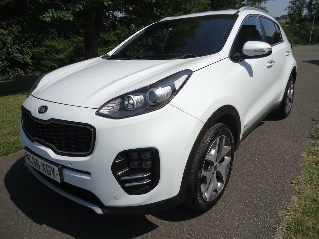 Kia Sportage 1.6 T-gdi Gt-line Awd Euro 6 White