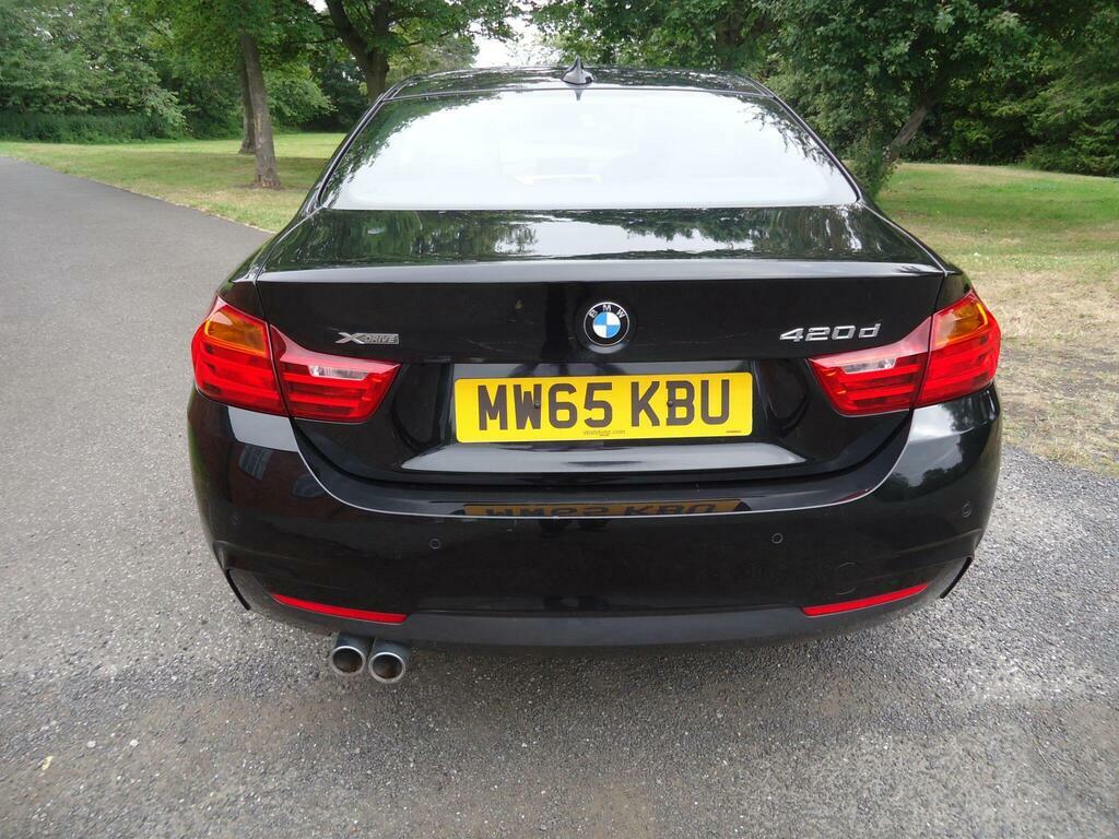 BMW 4 Series 2.0 420D M Sport Xdrive Euro 6 S S MW65KBU Black #6