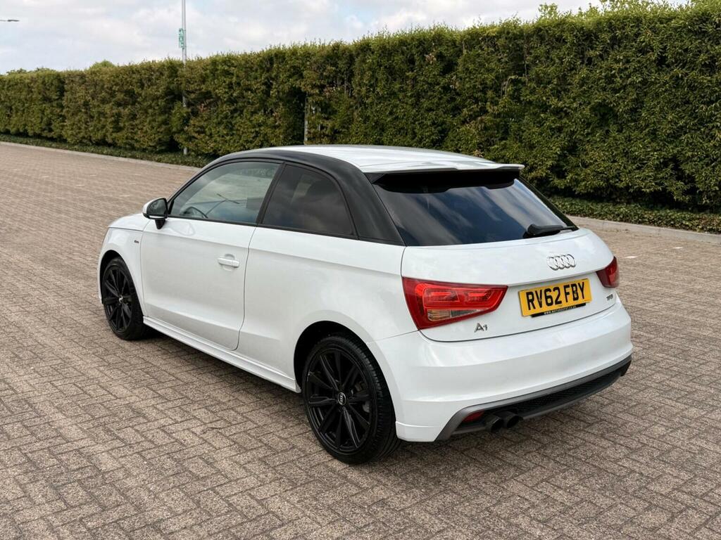 Audi A1 Hatchback 1.4 Tfsi Black Edition S Tronic Euro 5 3 RV62FBY White #6