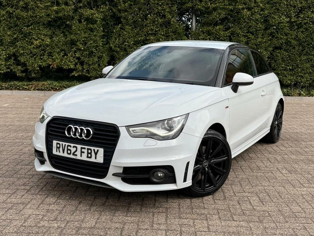 Audi A1 Hatchback 1.4 Tfsi Black Edition S Tronic Euro 5 3 RV62FBY White #2