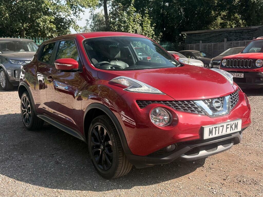 Nissan Juke Suv 1.6 Tekna Xtron Euro 6 201717 MT17FKM Red #4