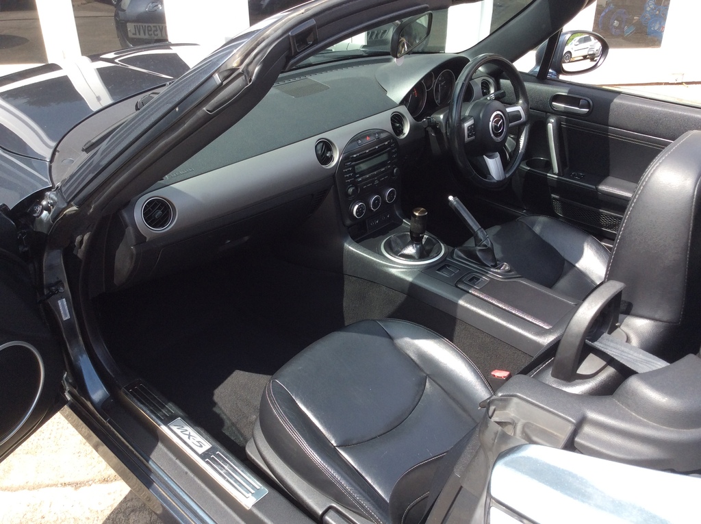 Mazda MX-5 2.0 I Roadster Sport Tech 158 Bhp Rare Retracta Black #7