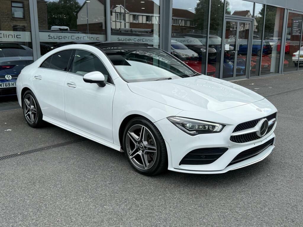 Mercedes-Benz CLA Class 1.3 Cla200 Amg Line Coupe 7G-dct Euro 6 S S White #3