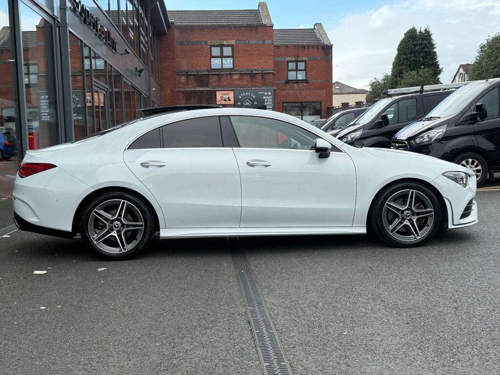 Mercedes-Benz CLA Class 1.3 Cla200 Amg Line Coupe 7G-dct Euro 6 S S White #6