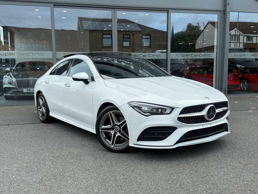 Mercedes-Benz CLA Class 1.3 Cla200 Amg Line Coupe 7G-dct Euro 6 S S White