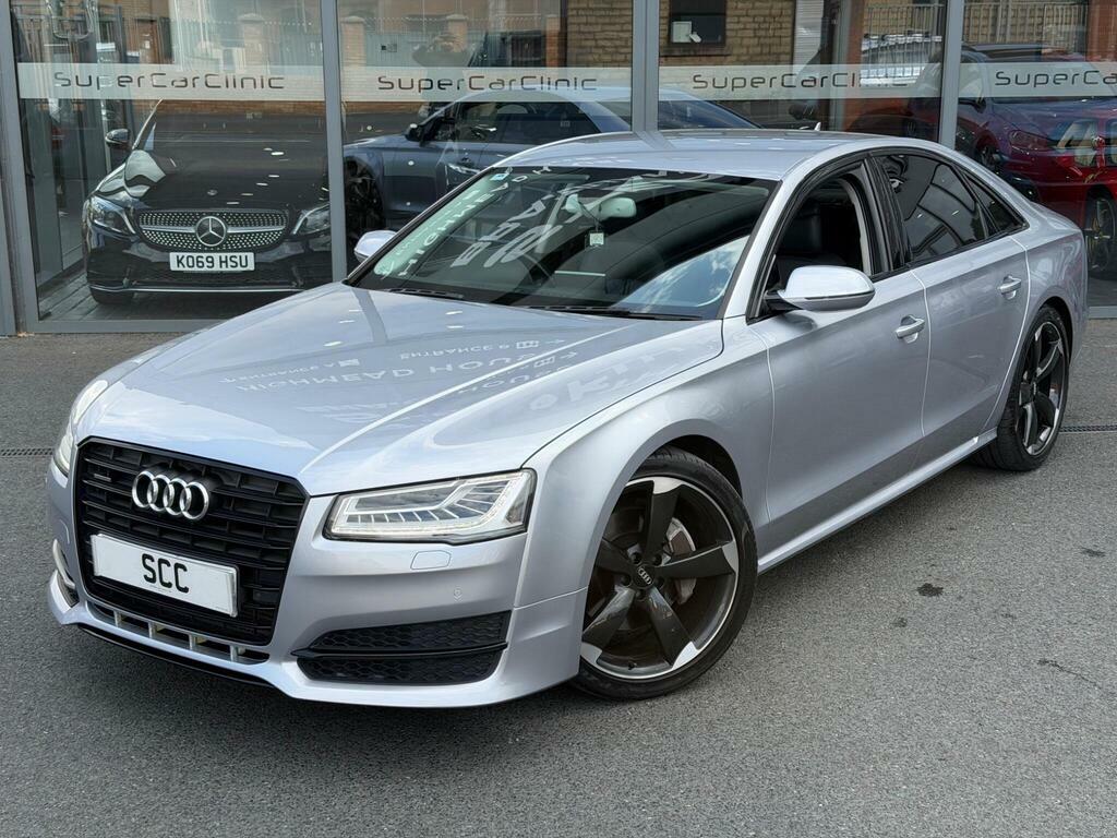 Audi A8 3.0 Tdi V6 Black Edition Tiptronic Quattro Euro 6 Silver #4
