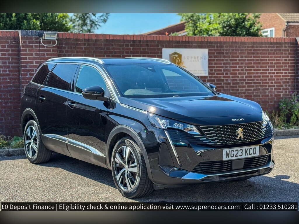 Peugeot 5008 1.5 Bluehdi Gt Suv Eat Euro 6 Ss 13 Black #3