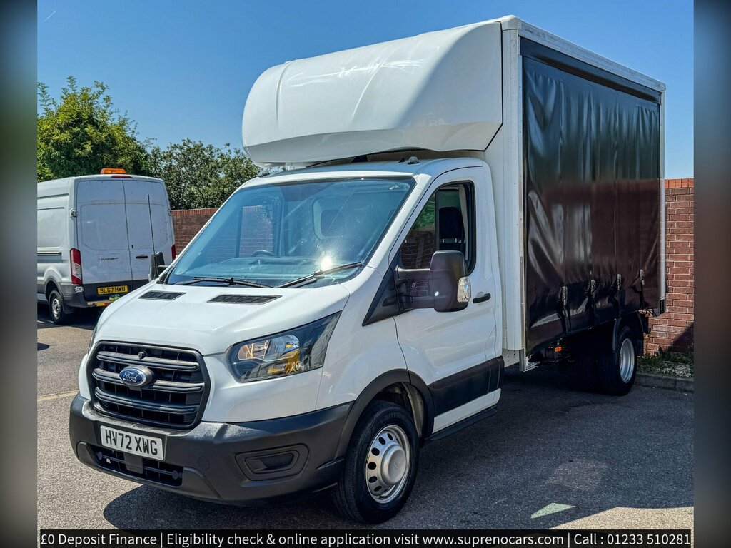 Ford Transit Custom 2.0 350 Ecoblue Leader Luton Rwd HV72XWG White #5