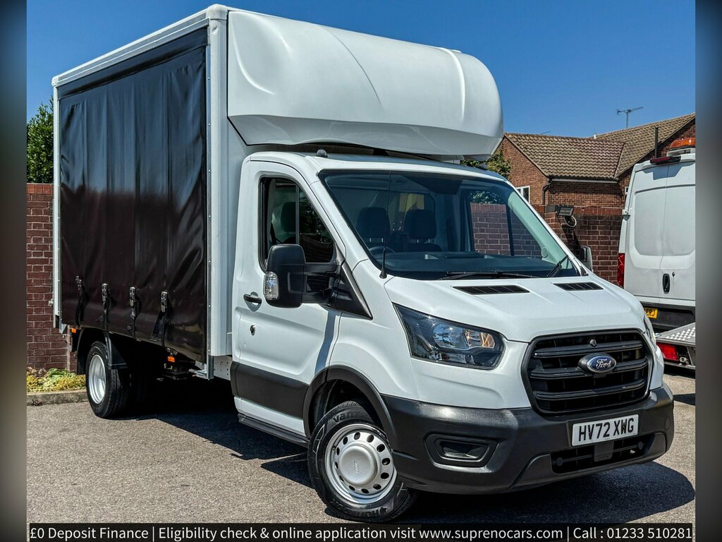 Ford Transit Custom 2.0 350 Ecoblue Leader Luton Rwd HV72XWG White