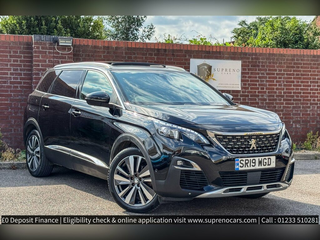 Peugeot 5008 1.5 Bluehdi Gt Line Premium Suv Eat Eur Black