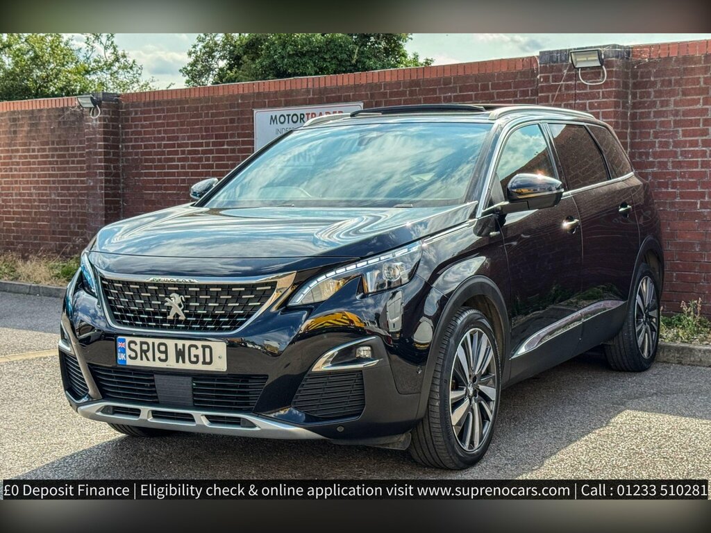 Peugeot 5008 1.5 Bluehdi Gt Line Premium Suv Eat Eur Black #6