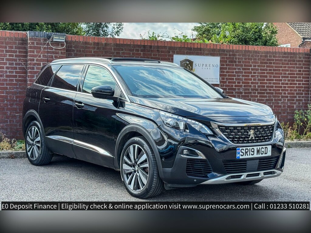 Peugeot 5008 1.5 Bluehdi Gt Line Premium Suv Eat Eur Black #3