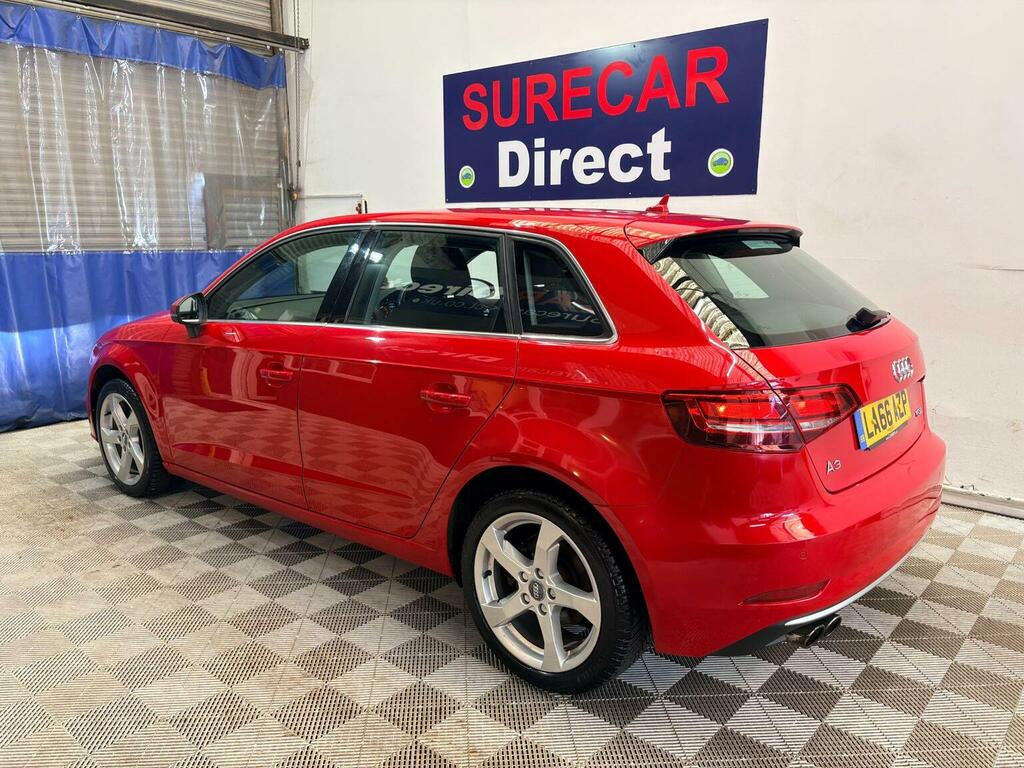 Audi A3 2.0 Tfsi Sport Sportback S Tronic Quatt Blue #9
